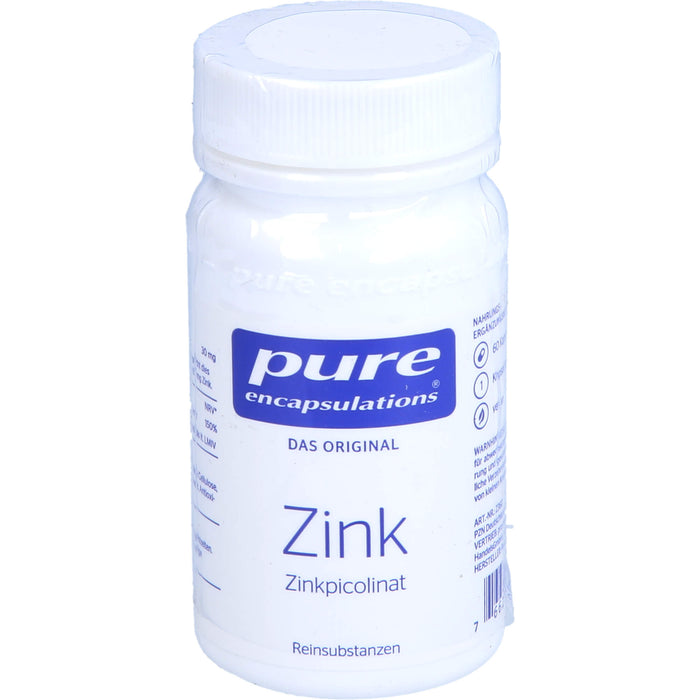 pure encapsulations Zink Kapseln, 60 pc Capsules