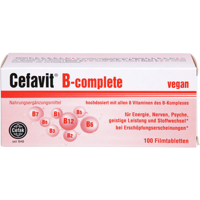 Cefavit B-complete, 100 St FTA