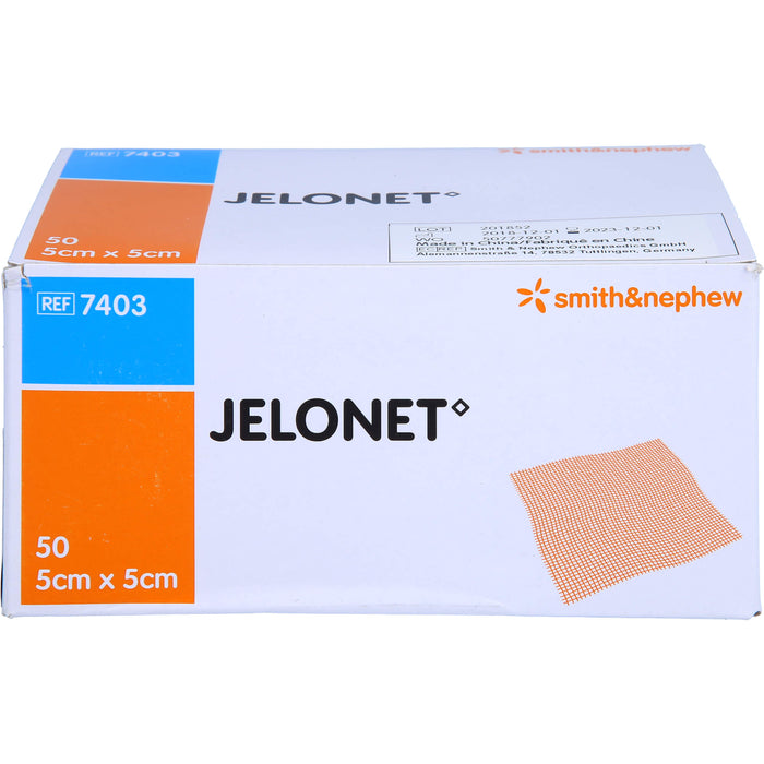 Jelonet Paraffingaze 5x5 cm steril Peelpack, 50 St WGA