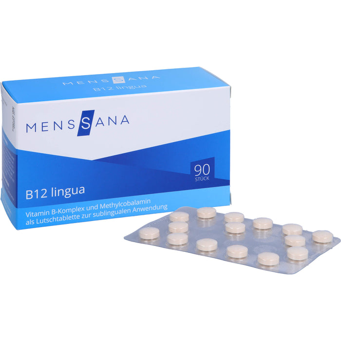 MensSana B12 lingua Lutschtabletten, 90 pc Tablettes