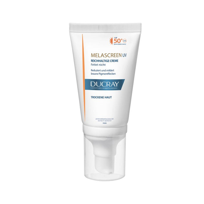 DUCRAY Melascreen UV reichhaltige Creme LSF 50+, 40 ml Crème