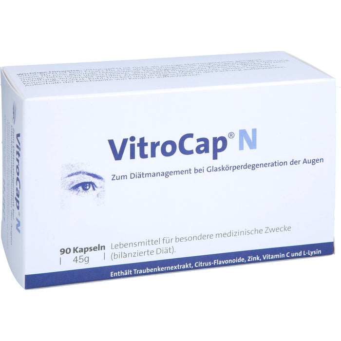 VitroCap N Kapseln bei Glaskörperdegeneration der Augen, 90 pc Capsules