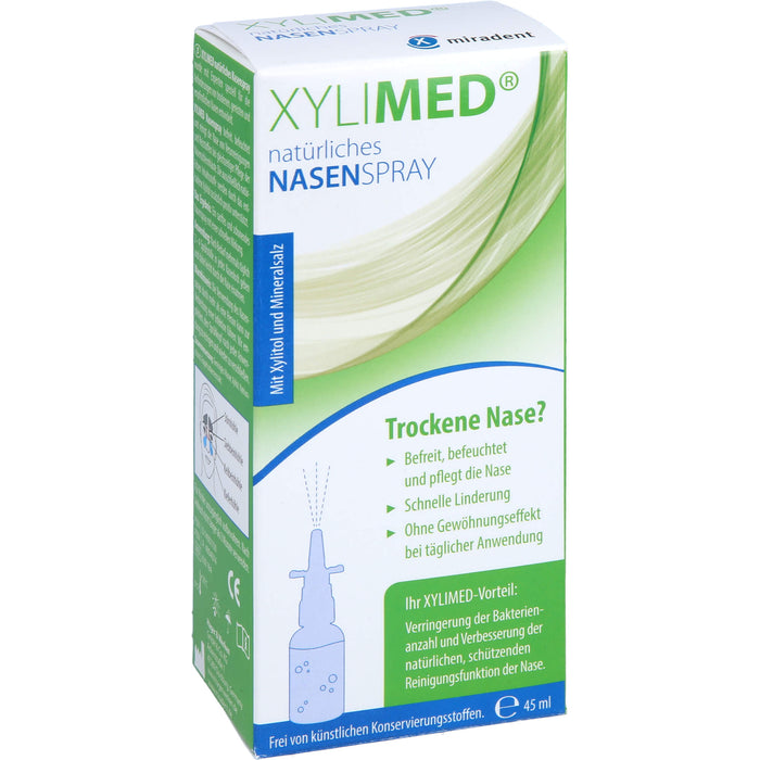 Miradent Xylimed Nasenspray natürlich, 45 ml Lösung