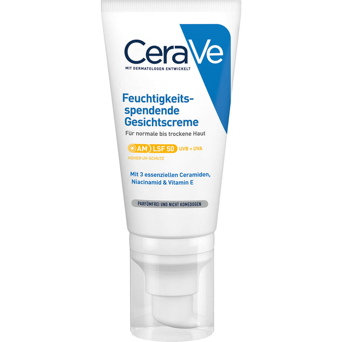 CeraVe feuchtigkeitsspendende Gesichtscreme, 52 ml Creme