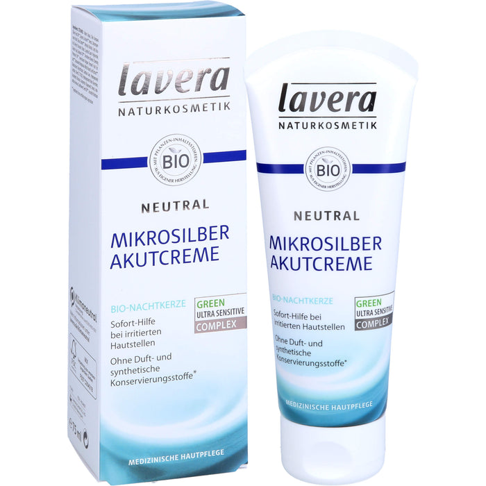 lavera Neutral Mikrosilber Akutcreme, 75 ml CRE