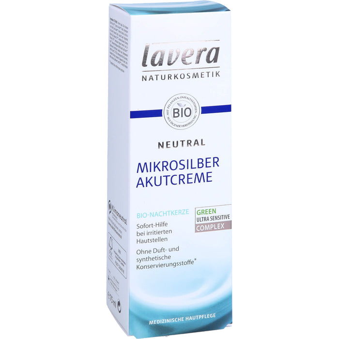 lavera Neutral Mikrosilber Akutcreme, 75 ml CRE