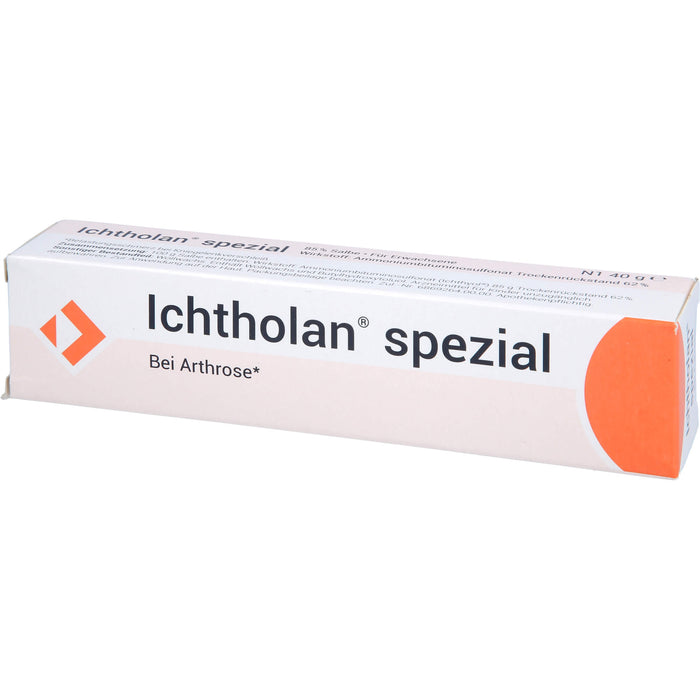 ICHTHOLAN Spezial Salbe bei Arthrose, 40 g Salbe