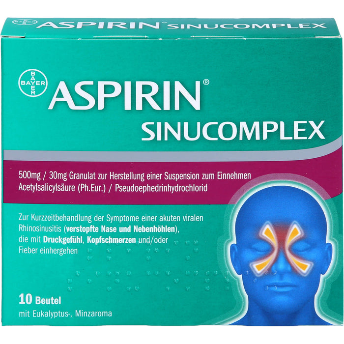 ASPIRIN Sinucomplex Granulat, 10 pcs. Sachets