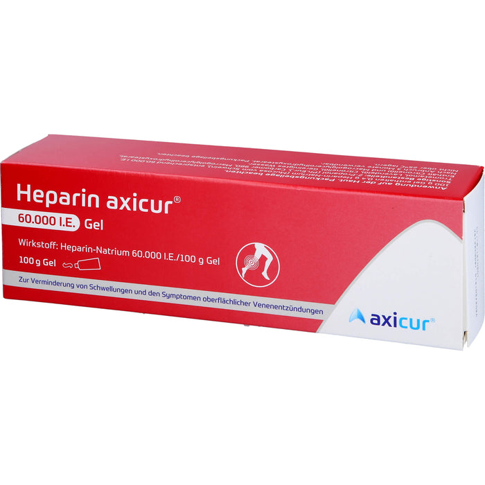 Heparin axicur 60.000 I.E. Gel, 100 g Gel