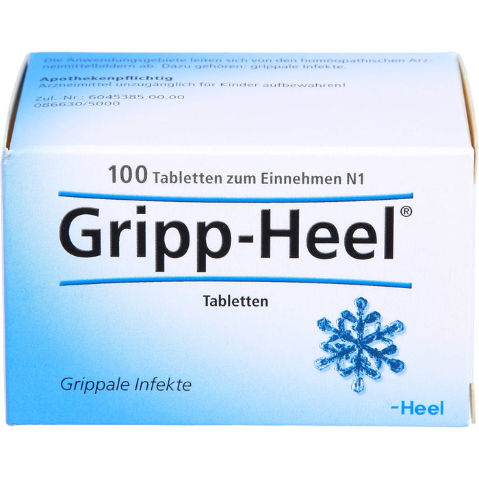 Gripp-Heel Tabletten bei grippalen Infekten, 100 pc Tablettes