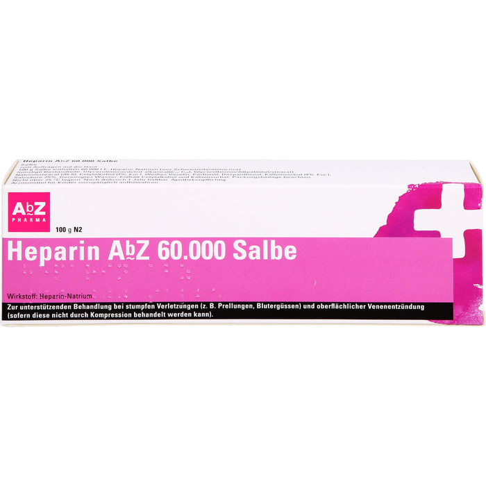 Heparin AbZ 60.000 Salbe, 100 g Salbe