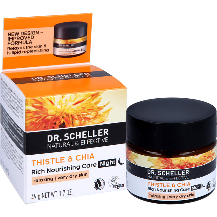 Dr. Scheller Distel&Chia Reichhaltige Pflege Nacht, 50 ml XNC