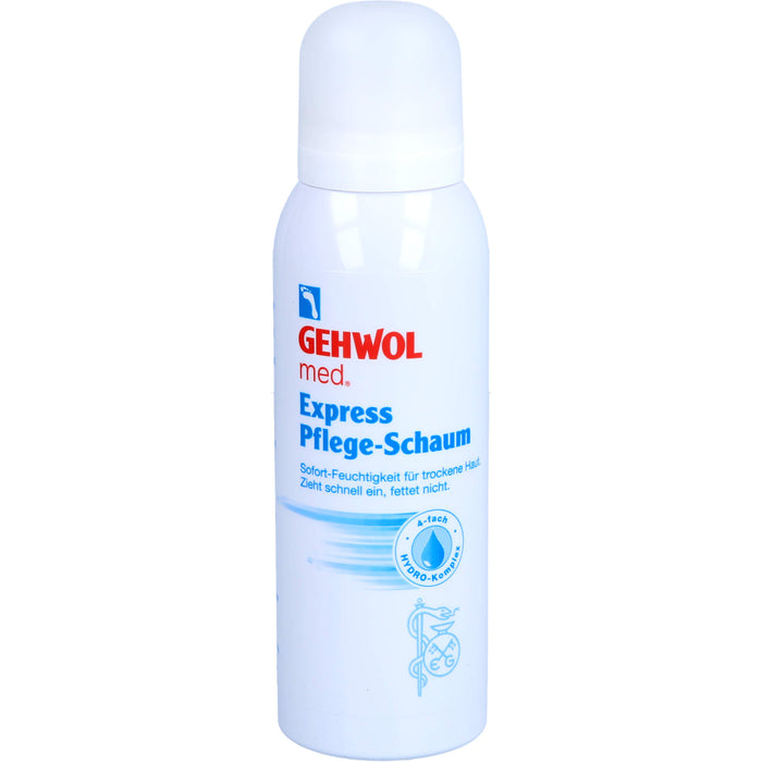 GEHWOL med Express Pflege-Schaum, 125 ml Schaum