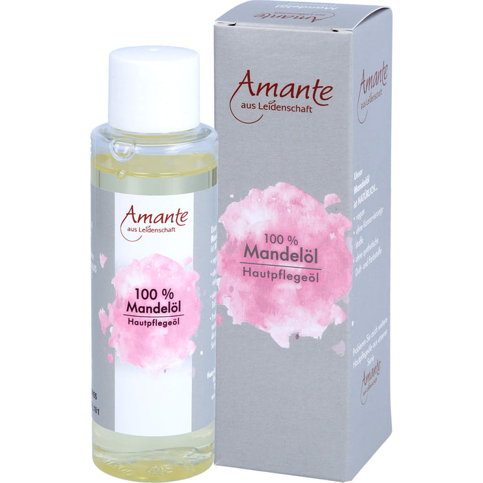 HENRY LAMOTTE Mandelöl 100 % rein - Hautpflegeöl Amante, 100 ml Huile