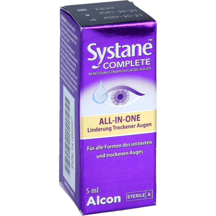 Systane complete Benetzungstropfen für die Augen, 5 ml Solution