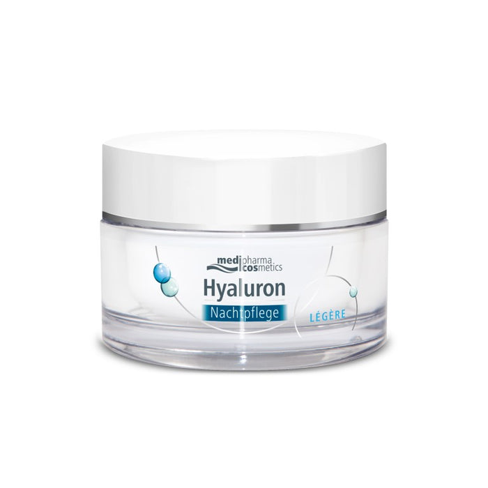 medipharma cosmetics Hyaluron Nachtpflege legere im Tiegel, 50 ml Creme