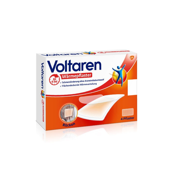 Voltaren Wärmepflaster Rücken, 4 pcs. Patch