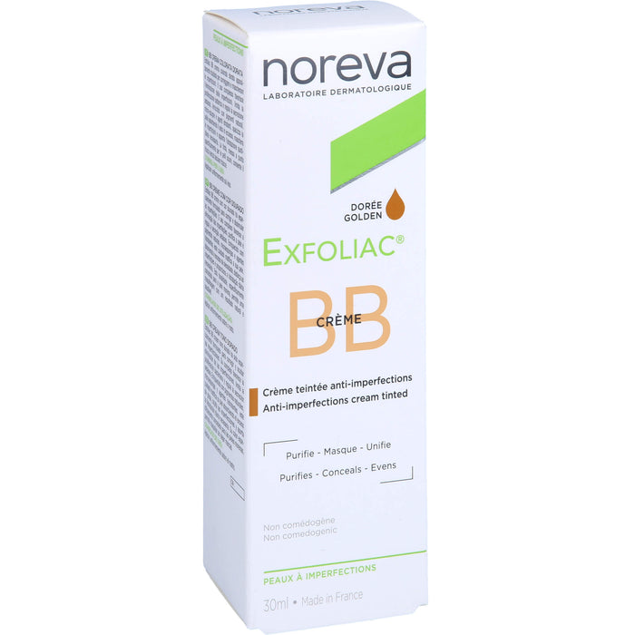 Noreva exfoliac getönte BB-Creme dunkel, 30 ml Cream