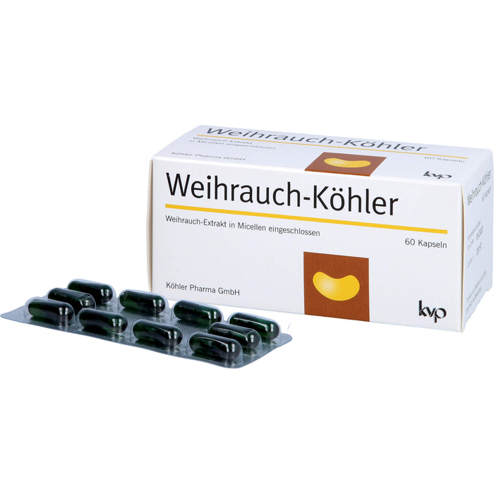 Weihrauch-Köhler Kapseln, 60 pcs. Capsules