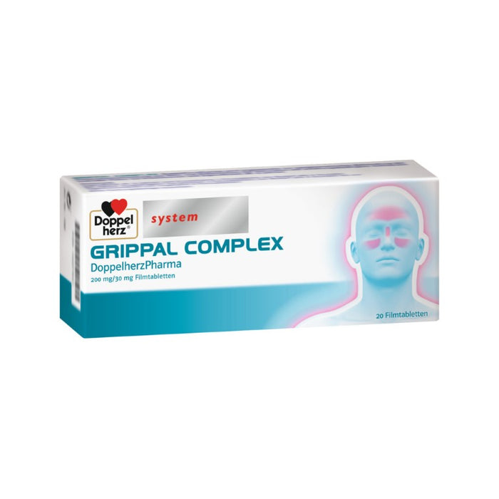 Doppelherz system Grippal Complex Tabletten, 20 St. Tabletten