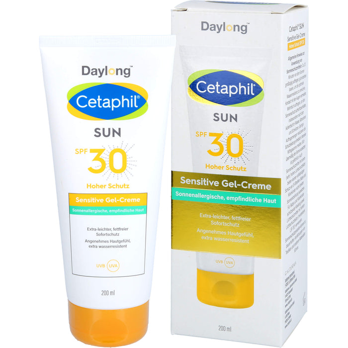 Cetaphil sun Daylong 30 sensitive Gel-Creme Körper, 200 ml Cream