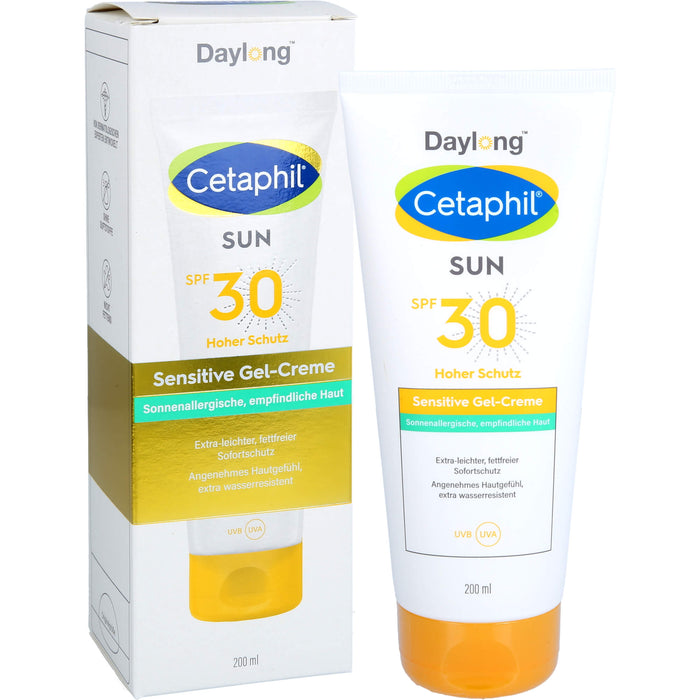 Cetaphil sun Daylong 30 sensitive Gel-Creme Körper, 200 ml Cream