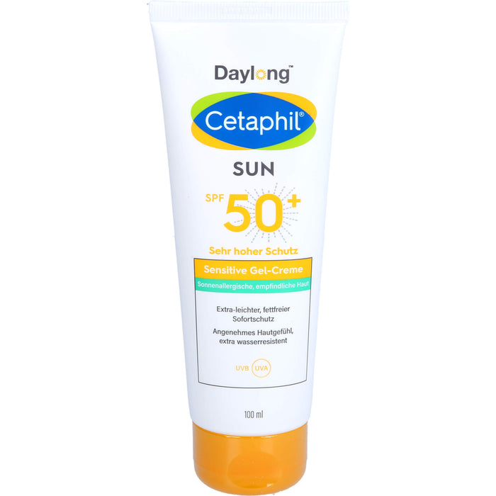 Cetaphil Sun Daylong Sensitive Gel-Creme SPF 50+, 100 ml Gel