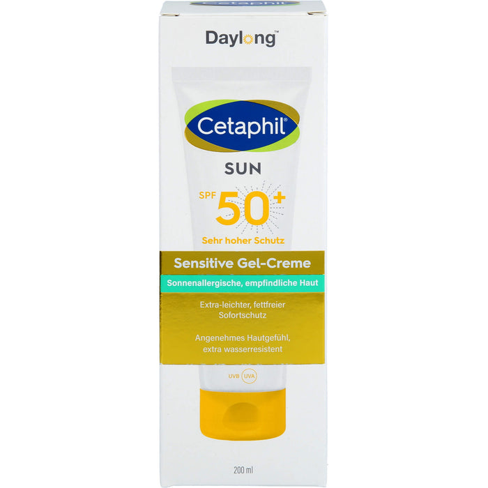 Cetaphil sun Daylong 50+ sensitive Gel-Creme, 200 ml Gel