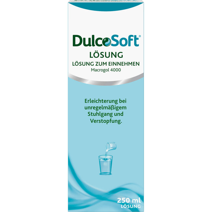 DulcoSoft Lösung weicht harten Stuhl auf, 250 ml Solution