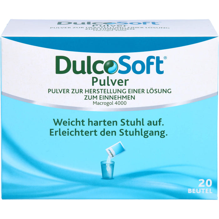 DulcoSoft Pulver mit Macrogol 4000 bei unregelmäßigem Stuhlgang und Verstopfung, 200 g Powder