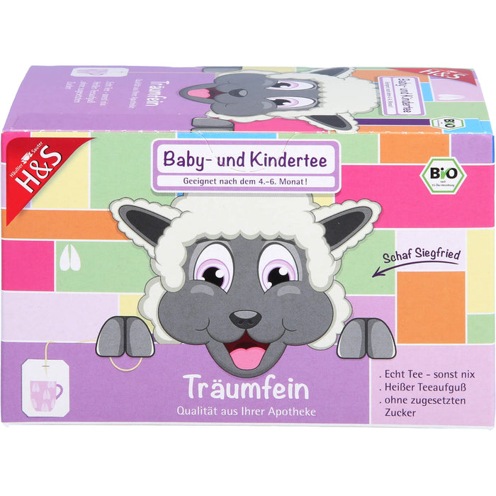 H&S Träumfein Baby- und Kindertee, 24 g Filterbeutel