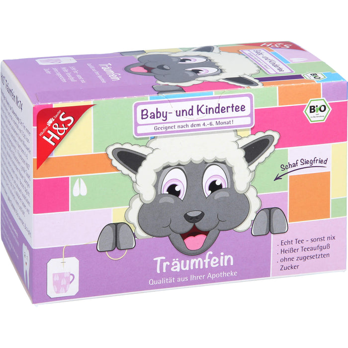 H&S Träumfein Baby- und Kindertee, 24 g Sac filtrant