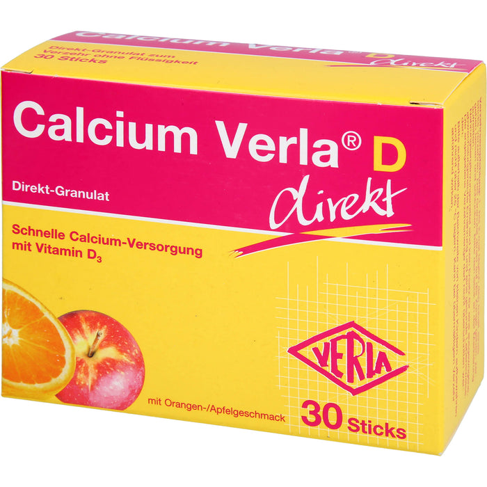 Calcium Verla D direkt Granulat, 30 St. Beutel