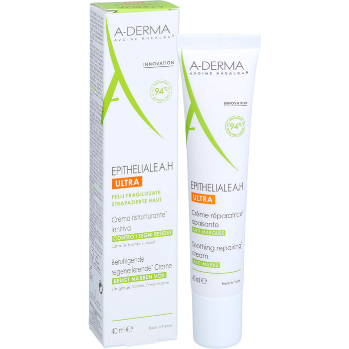 A-DERMA Epitheliale A.H Ultra beruhigende regenerierende Creme, 40 ml Creme