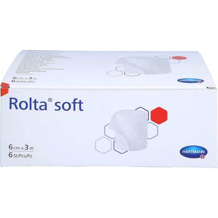 ROLTA soft Synth.-Wattebinde 6 cmx3 m, 6 St BIN