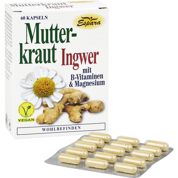 Mutterkraut-Ingwer, 60 St KAP