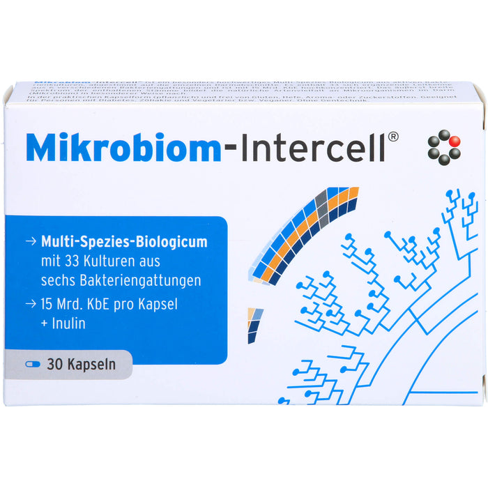 Mikrobiom-Intercell Kapseln, 30 St. Kapseln