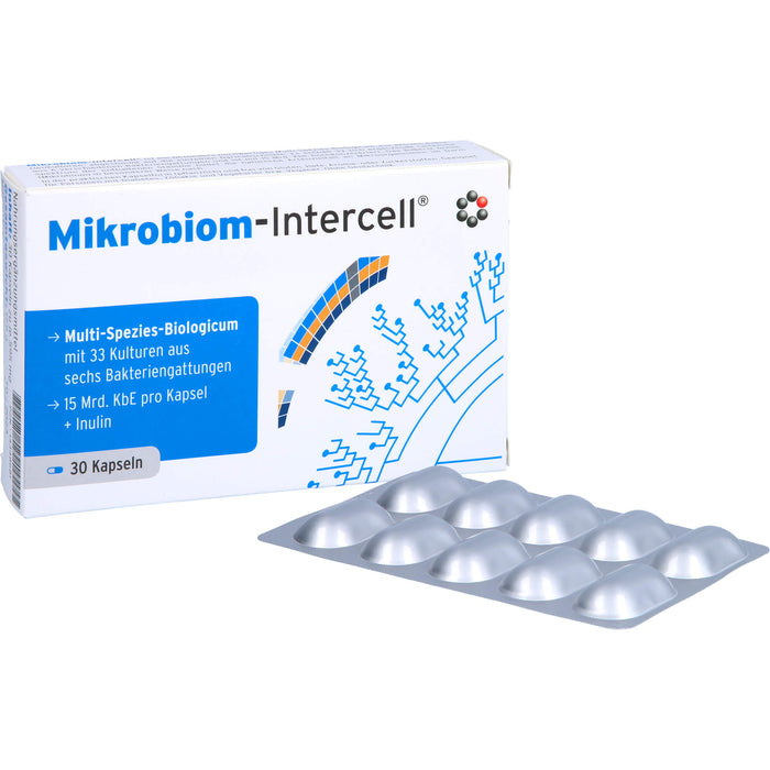 Mikrobiom-Intercell Kapseln, 30 St. Kapseln