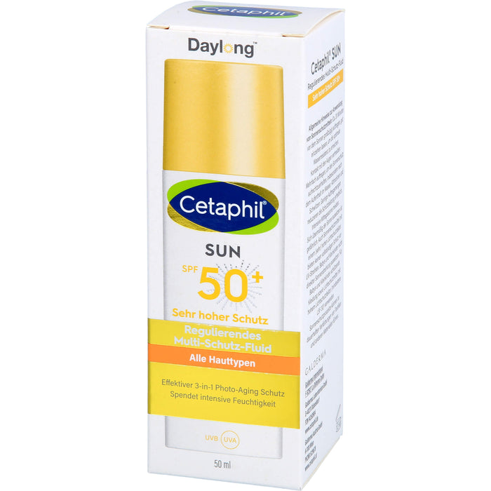 Cetaphil sun Daylong SPF 50+ Multi-Schutz-Fluid Gesicht, 50 ml Lotion