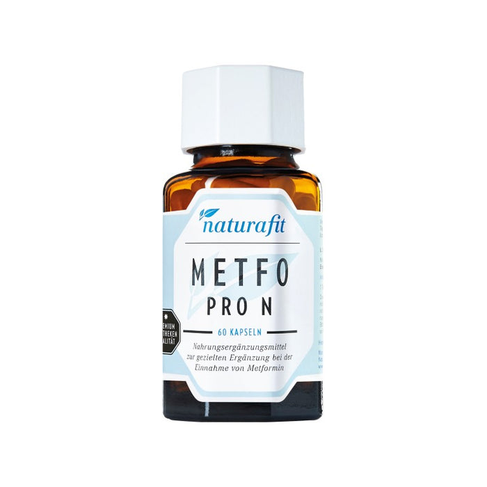 naturafit Metfo Pro N Kapseln, 60 St. Kapseln