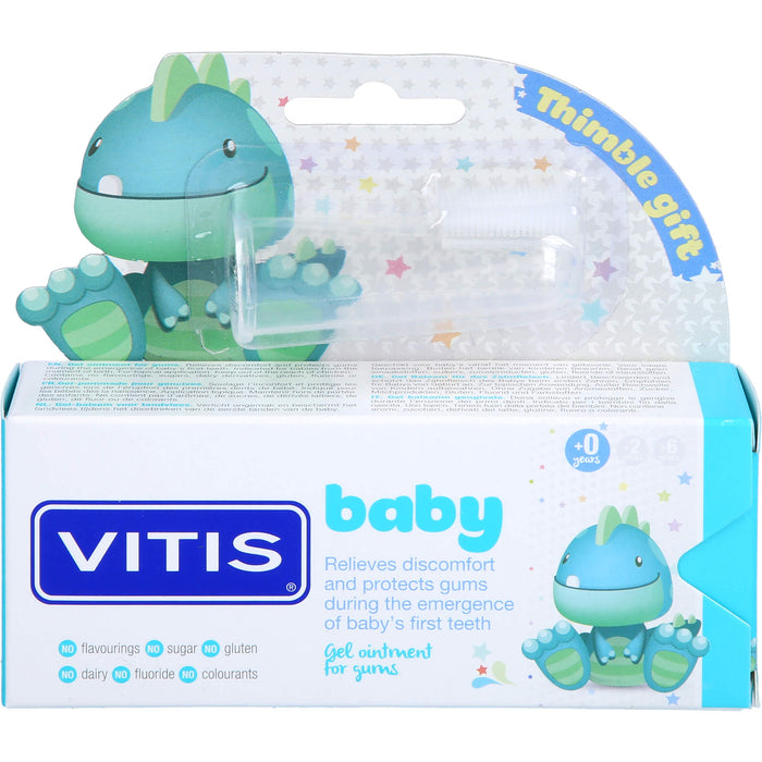 VITIS Baby Gel+Fingerzahnbürste, 30 ml ZGE