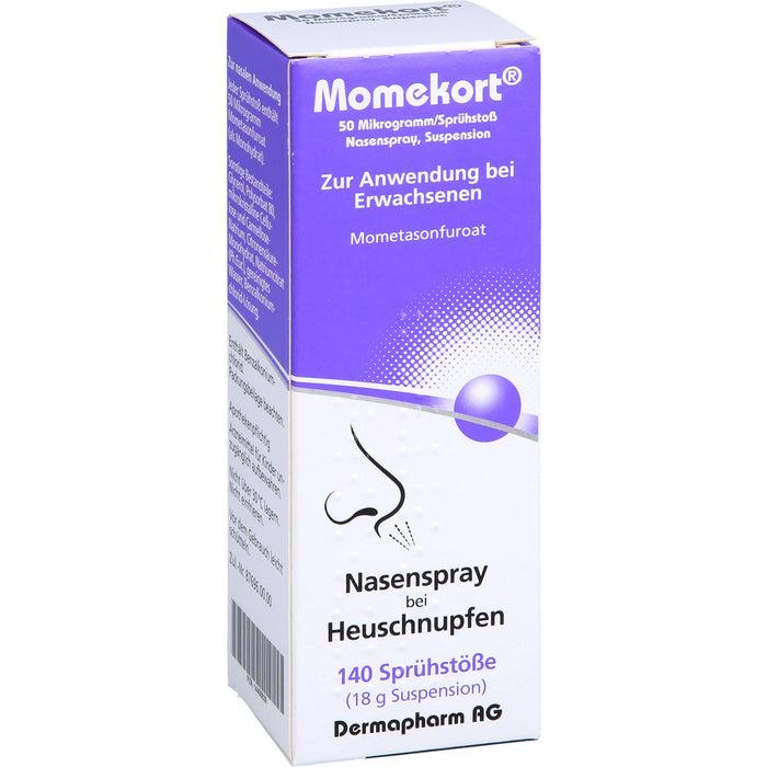 Momekort Nasenspray bei Heuschnupfen, 18 g Solution