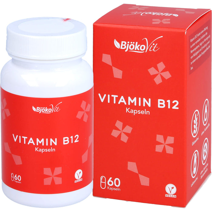 BjökoVit Vitamin B12 Vegi-Kapseln, 60 pc Capsules