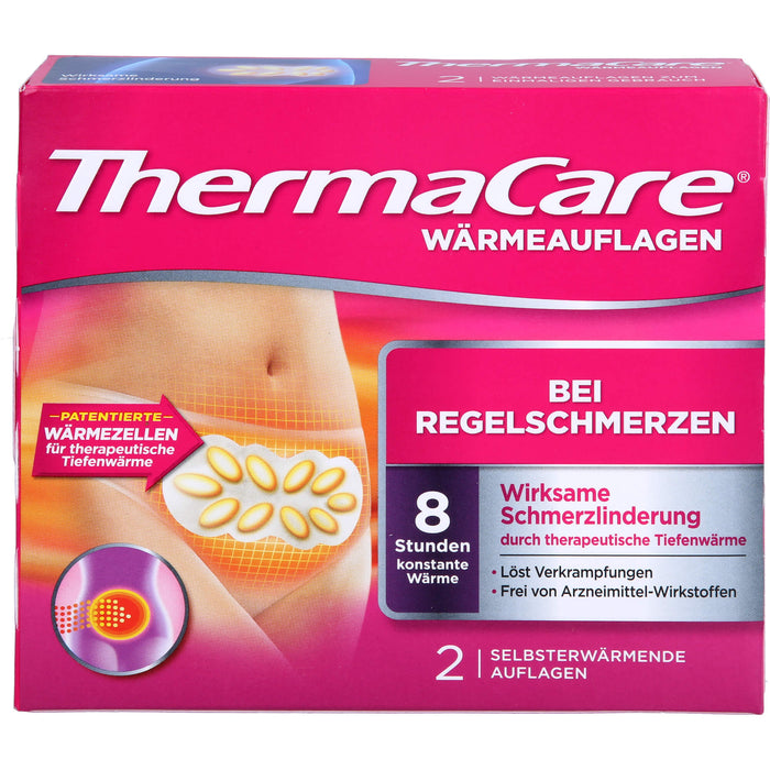 ThermaCare Wärmeauflagen bei Regelschmerzen, 2 St. Pflaster