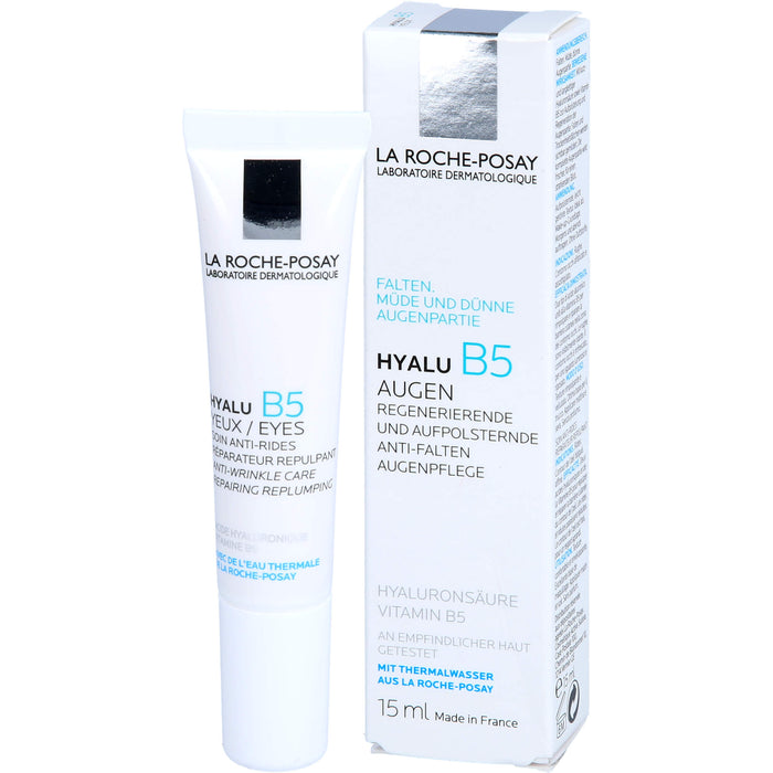 LA ROCHE-POSAY Hyalu B5 Augen regenerierende Pflege, 15 ml Cream