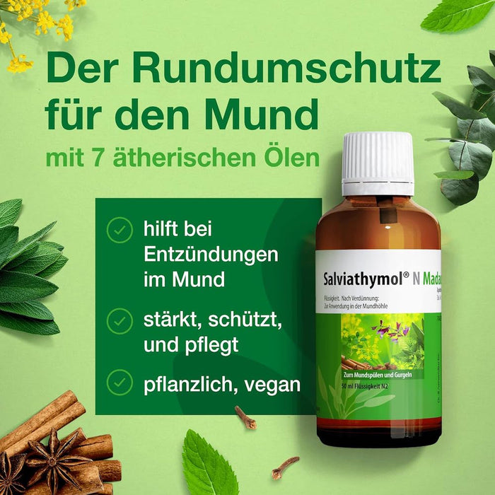 Salviathymol N Madaus Flüssigkeit, 50 ml Lösung