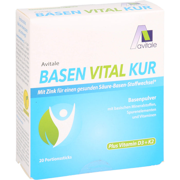 Basen Vital Kur+D3+K2, 20 St PUL