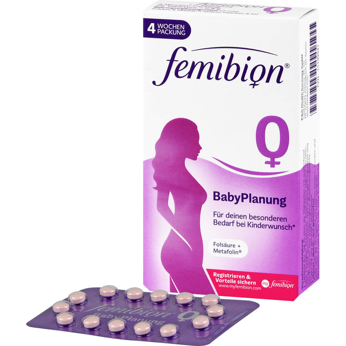 femibion 0 BabyPlanung Tabletten, 28 pcs. Tablets