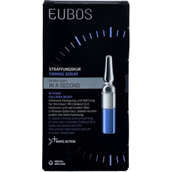 EUBOS IN A SECOND Stra.kur Bi Phase Collagen Boost, 7X2 ml AMP