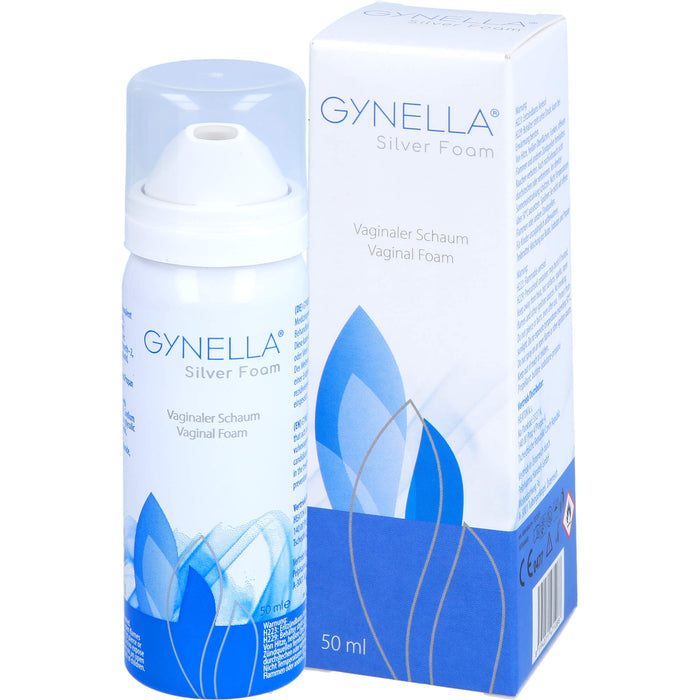 GYNELLA Silver Foam vaginaler Schaum, 50 ml Mousse